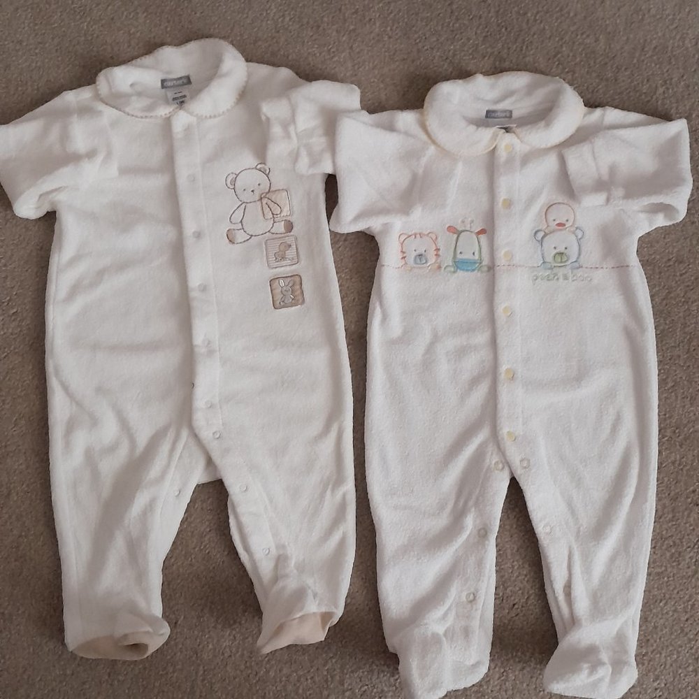 Set of 2 Carters One Pc Sleepers